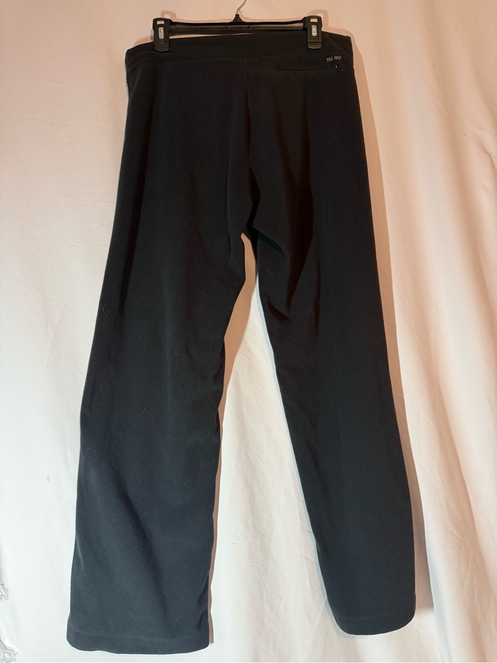 The North Face TKA 100 Women’s L Black Fleece Pants Hiking Outdoor Vintage